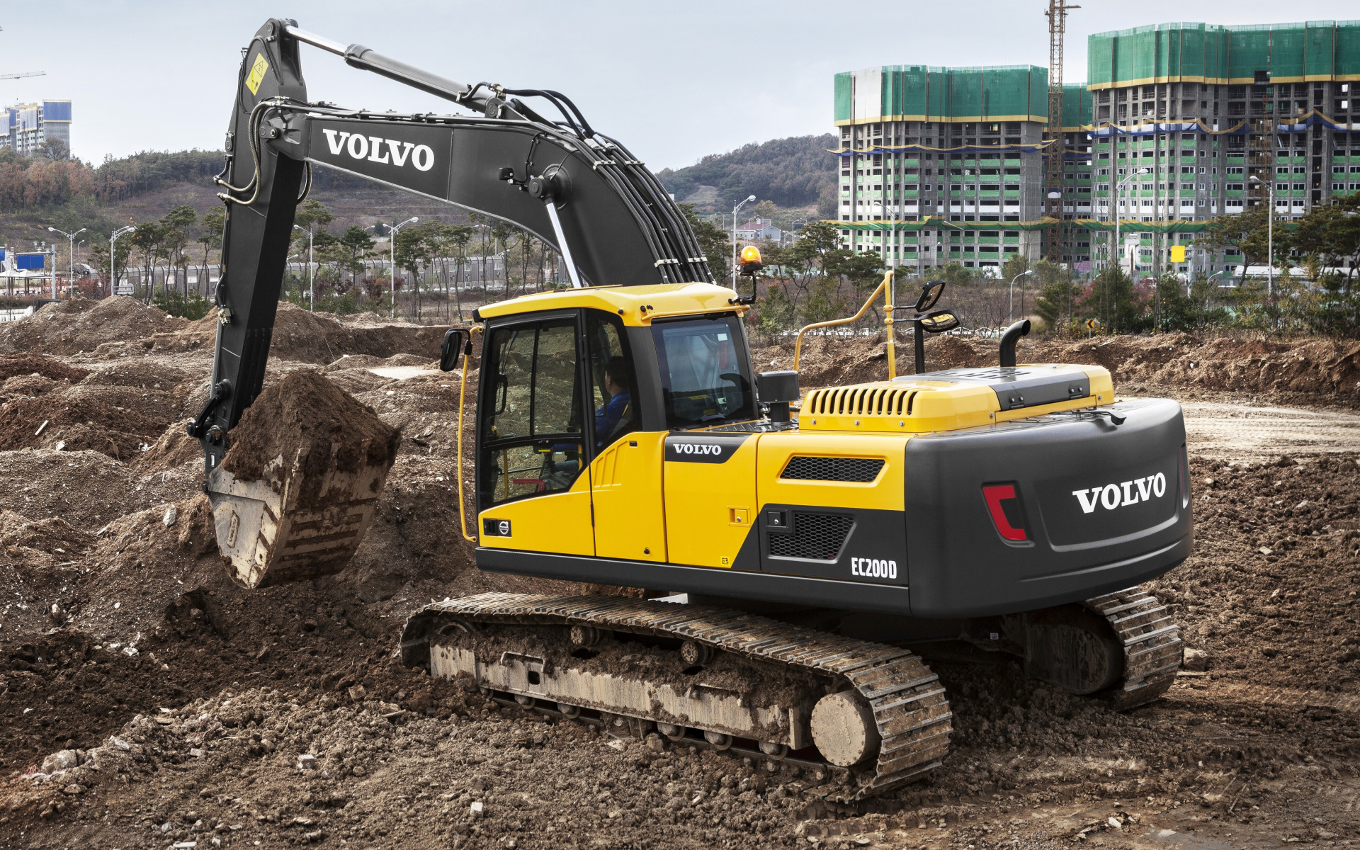 Volvo • EC200D • экскавато - Volvo • EC200D • excavator - Volvo • EC200D • ekskavator