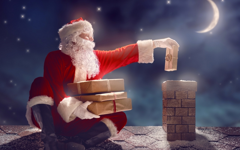Новый год - New Year - Янги йил - Yangi yil Обои - Merry Christmas! Happy New Year  Санта клаус Santa Claus Qor bob Қор бобо