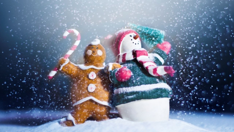 Санта клаус Santa Claus Qor bob Қор бобо Новый год - New Year - Янги йил - Yangi yil Обои - Merry Christmas! Happy New Year