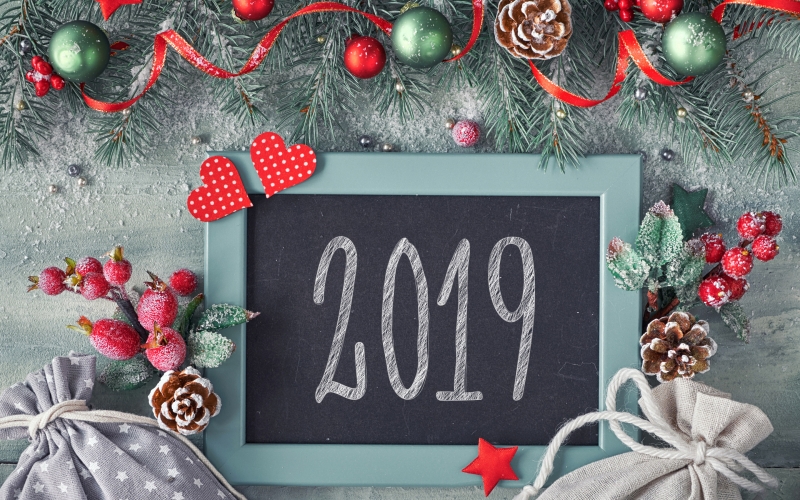 Новый год 2019 - New Year 2019 - Янги йил 2019 - Yangi yil 2019 Happy New Year 2019