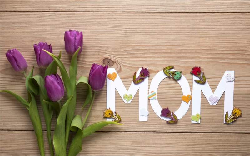 цветы • подарок • букет - flowers • gift • bouquet • tulips • love • fresh • flowers • romantic • tulips • spring • purple • with love • mother's Day