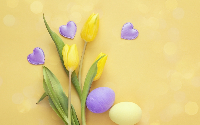 flowers , spring , Easter , hearts , tulips , wood , flowers , hearts , tulips , spring , Easter , eggs , decoration , Happy , the painted eggs ,  цветы, весна, пасха, сердечки, тюльпаны, дерево, цветочки, сердечки, тюльпаны, весна, пасха, яйца, укра